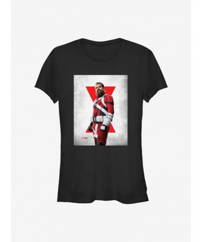 Marvel Black Widow Red Guardian Poster Girls T-Shirt $9.36 T-Shirts