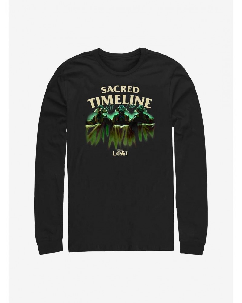 Marvel Loki Sacred Timeline Long-Sleeve T-Shirt $10.00 T-Shirts