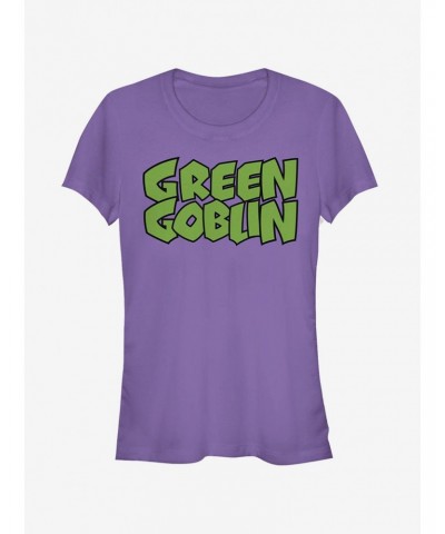 Marvel Green Goblin Logo Girls T-Shirt $8.37 T-Shirts