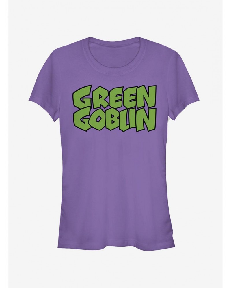 Marvel Green Goblin Logo Girls T-Shirt $8.37 T-Shirts