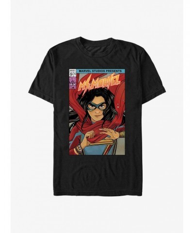 Marvel Ms. Marvel Comic Cover T-Shirt $8.60 T-Shirts