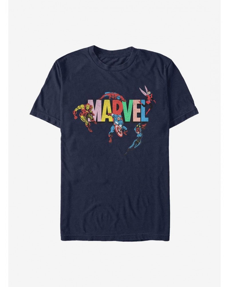 Marvel Avengers Logo Ensemble T-Shirt $8.03 T-Shirts