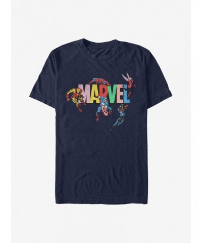 Marvel Avengers Logo Ensemble T-Shirt $8.03 T-Shirts