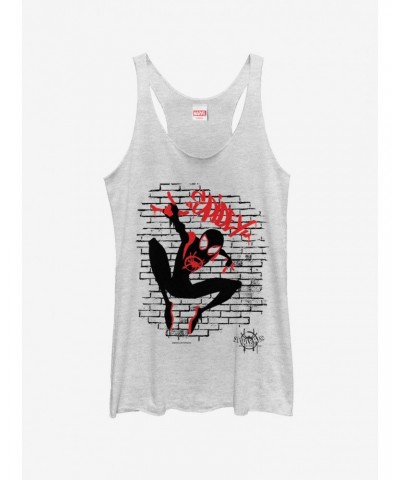 Marvel Spider-Man: Into The Spider-Verse Tag Spidey Girls Tank $7.67 Tanks