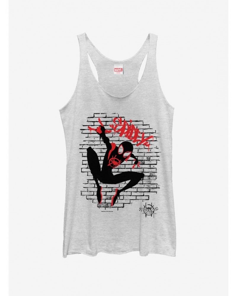 Marvel Spider-Man: Into The Spider-Verse Tag Spidey Girls Tank $7.67 Tanks