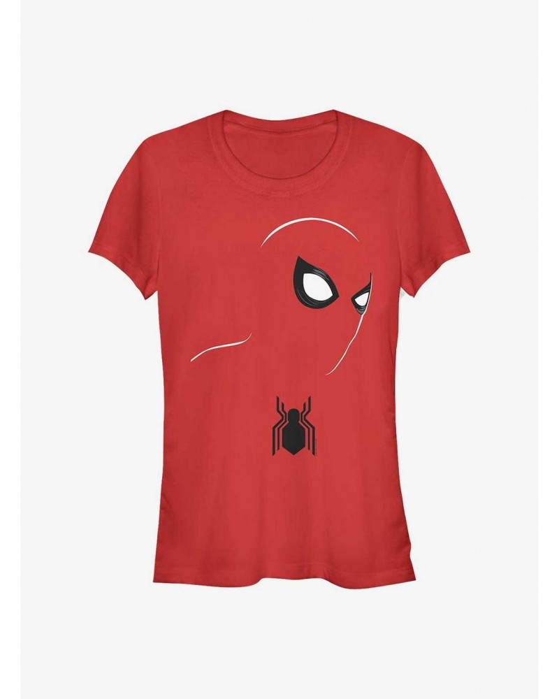 Marvel Spider-Man Spidey Face Girls T-Shirt $9.36 T-Shirts