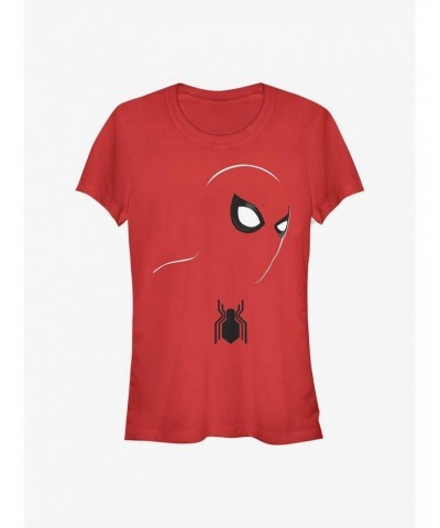 Marvel Spider-Man Spidey Face Girls T-Shirt $9.36 T-Shirts