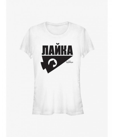 Marvel Hawkeye Russian Logo Girls T-Shirt $9.36 T-Shirts