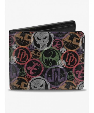 Marvel Knights Icons Weathered Bifold Wallet $10.24 Wallets