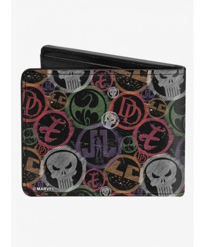 Marvel Knights Icons Weathered Bifold Wallet $10.24 Wallets