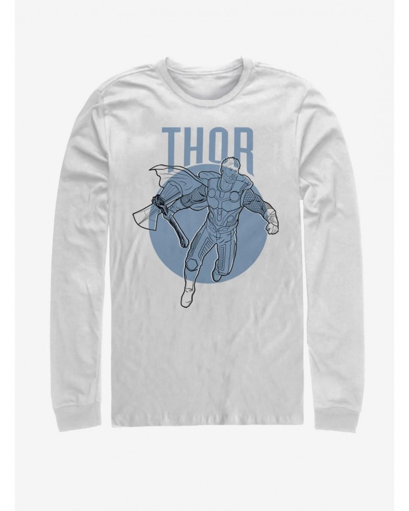 Marvel Avengers: Endgame Thor Simplicity Long-Sleeve T-Shirt $12.37 T-Shirts