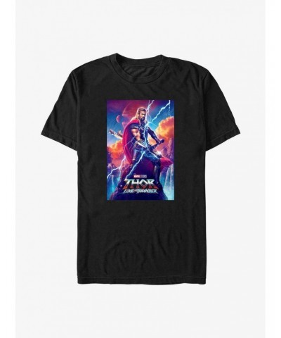 Marvel Thor: Love and Thunder Asgardian Movie Poster T-Shirt $7.07 T-Shirts