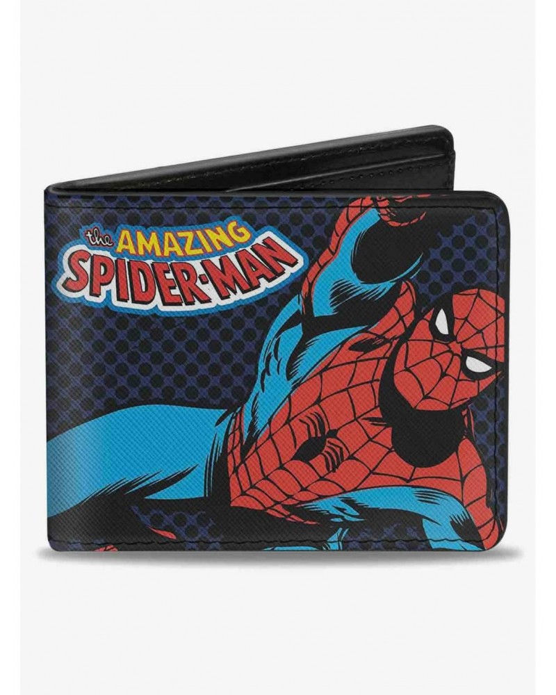 Marvel The Amazing Spider-Man Action Poses Bifold Wallet $7.52 Wallets