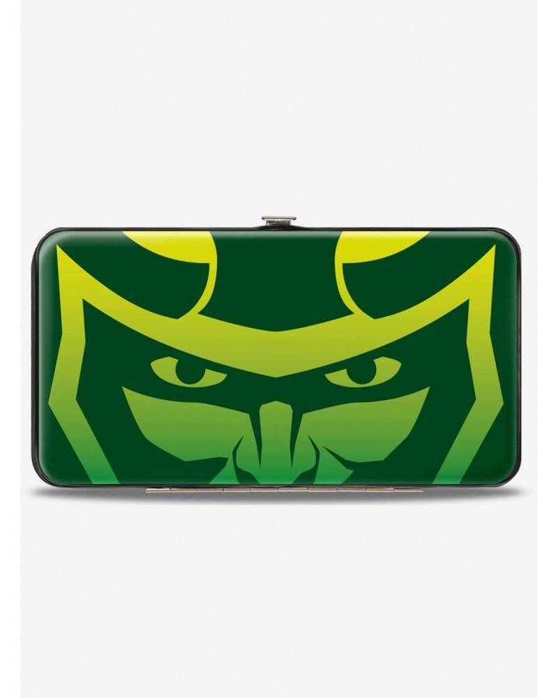 Marvel Loki Face Hinge Wallet $7.32 Wallets