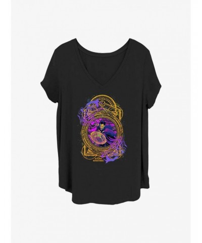 Marvel Doctor Strange In The Multiverse of Madness Neon Strange Girls T-Shirt Plus Size $9.48 T-Shirts