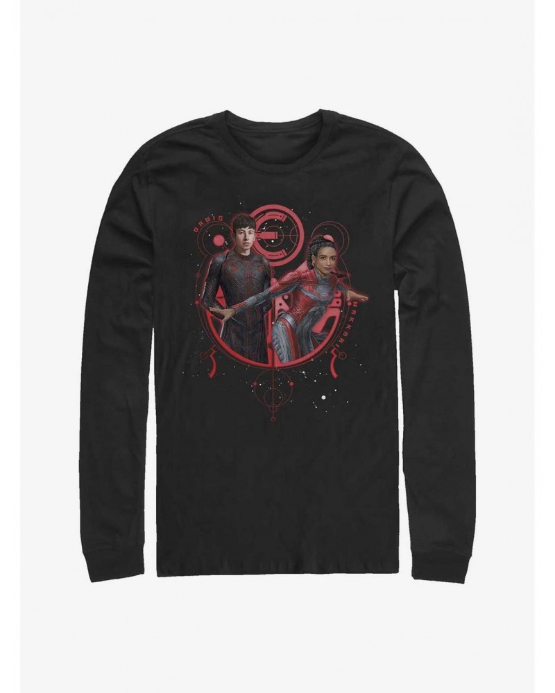 Marvel Eternals Druig And Makkari Duo Long-Sleeve T-Shirt $10.26 T-Shirts