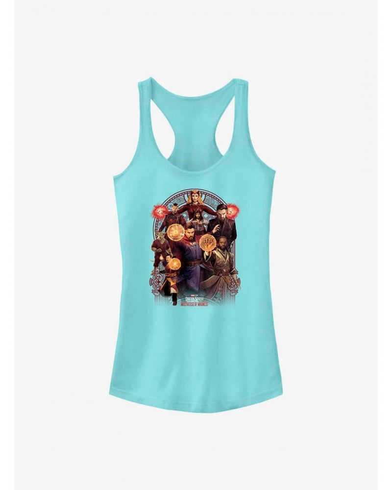 Marvel Doctor Strange in the Multiverse of Madness All Characters Girls Tank $8.57 Tanks