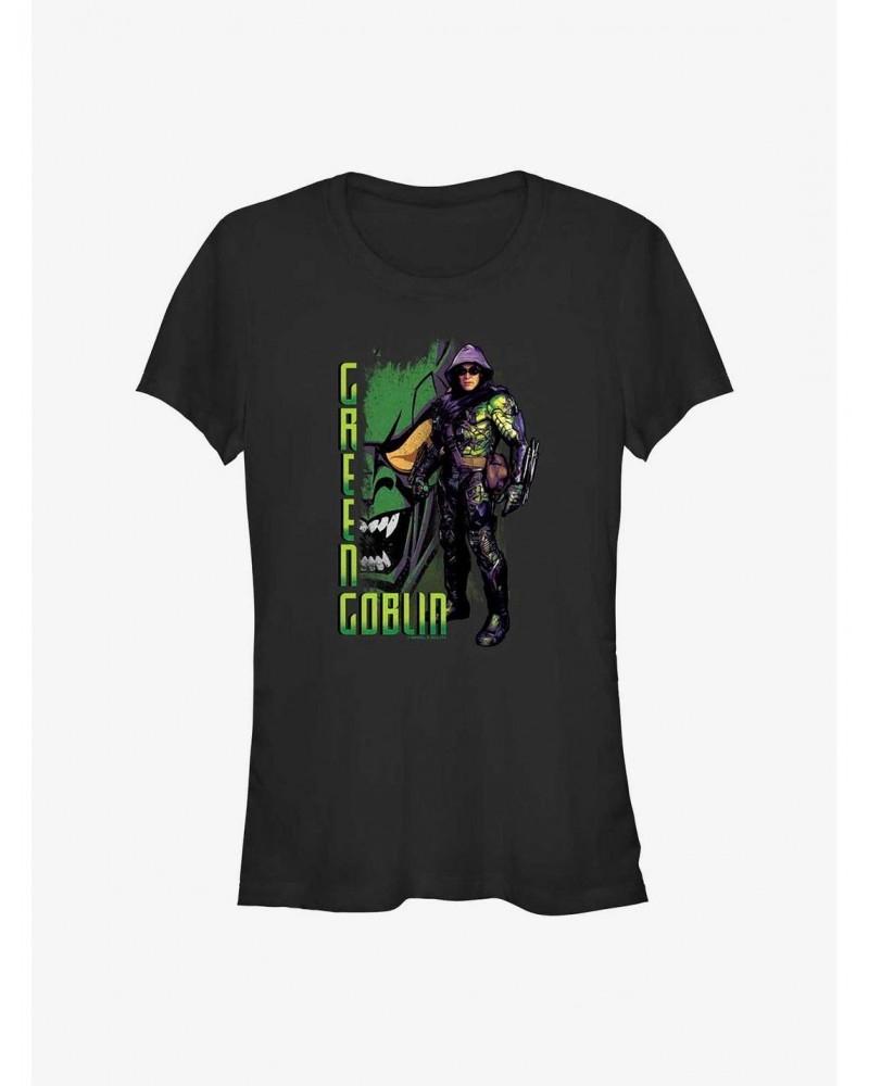 Marvel Spider-Man: No Way Home Green Goblin Girls T-Shirt $7.57 T-Shirts