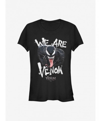 Marvel Venom We Are Hungry Girls T-Shirt $8.76 T-Shirts