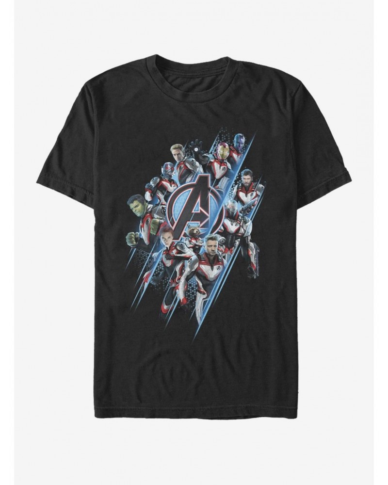 Marvel Avengers: Endgame Avengers Suit up T-Shirt $6.31 T-Shirts