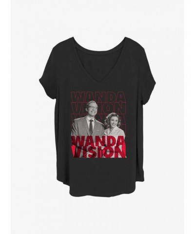 Marvel WandaVision Couple Girls T-Shirt Plus Size $10.87 T-Shirts