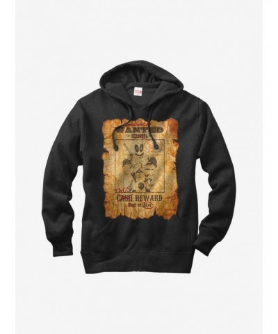 Marvel Deadpool Wanted Poster Hoodie $15.45 Hoodies