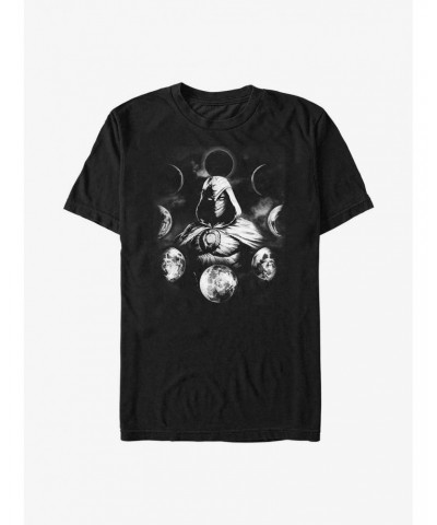 Marvel Moon Knight Moon Phases T-Shirt $7.65 T-Shirts