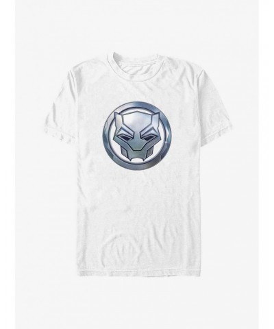 Marvel Black Panther: Wakanda Forever Metal Sigil Big & Tall T-Shirt $8.61 T-Shirts