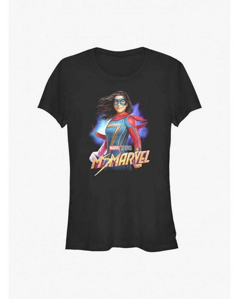 Marvel Ms. Marvel Hero Girl's T-Shirt $9.76 T-Shirts