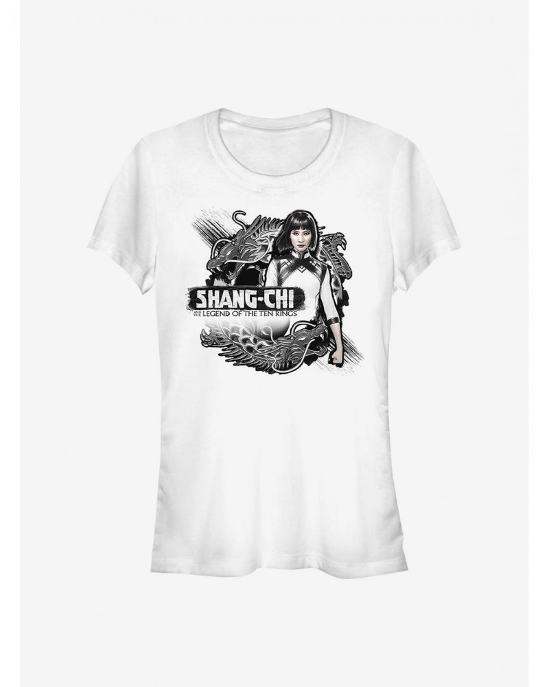 Marvel Shang-Chi And The Legend Of The Ten Rings Xialing Dragons Girls T-Shirt $6.97 T-Shirts