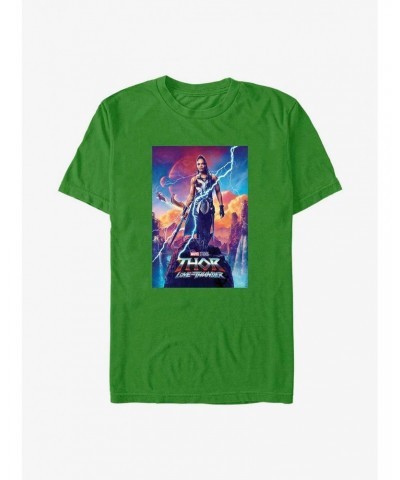 Marvel Thor: Love and Thunder Valkyrie Movie Poster T-Shirt $9.18 T-Shirts