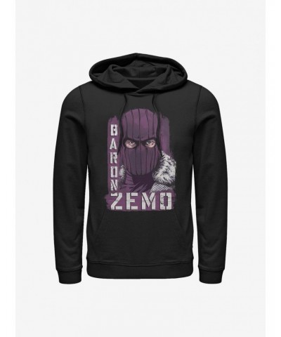 Marvel The Falcon And The Winter Soldier Named Zemo Hoodie $13.29 Hoodies