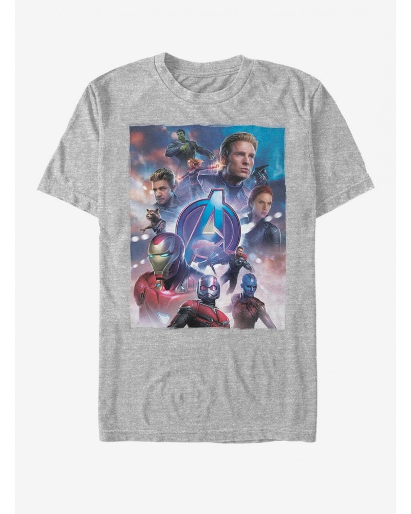 Marvel Avengers: Endgame Basic Poster T-Shirt $9.56 T-Shirts