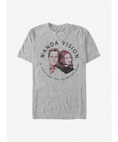 Marvel WandaVision Unseen Love T-Shirt $7.27 T-Shirts