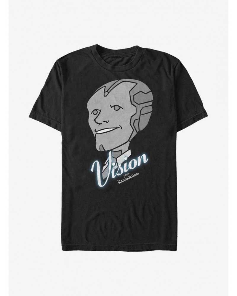 Marvel WandaVision Vision Grins T-Shirt $8.80 T-Shirts