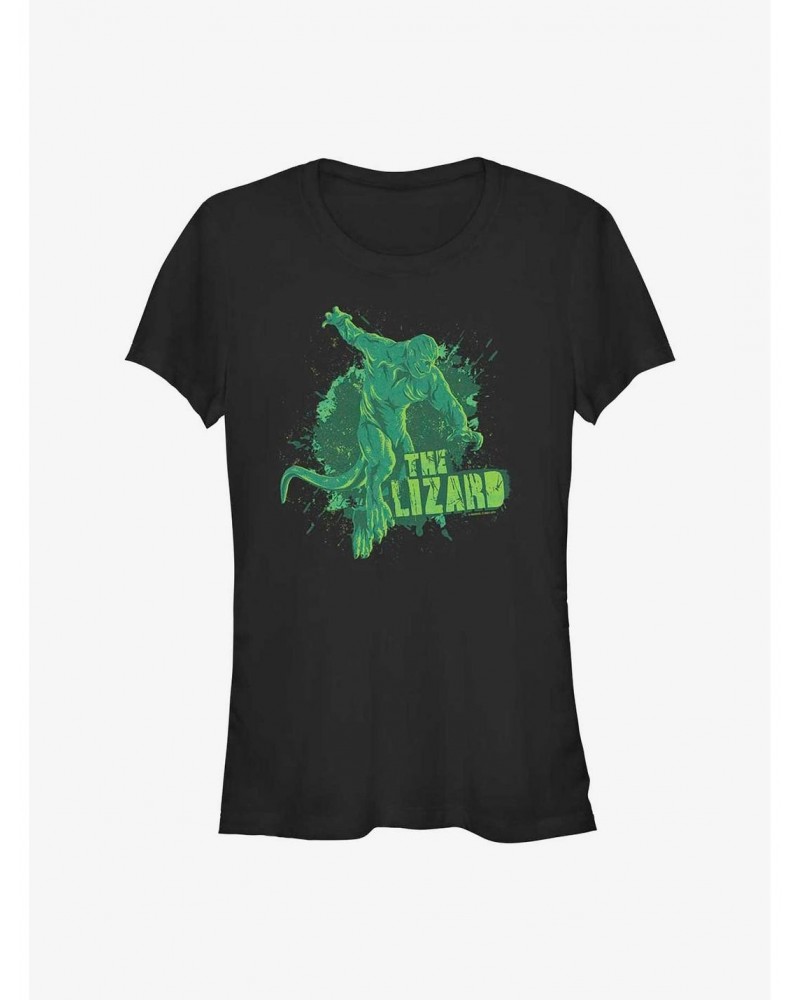 Marvel Spider-Man: No Way Home The Lizard Girls T-Shirt $9.56 T-Shirts