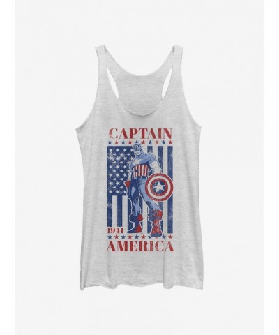 Marvel Captain America Captain 'Merica Girls Tank $6.63 Tanks