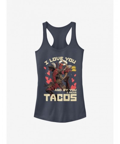 Marvel Deadpool Taco Love Girls Tank $6.77 Tanks