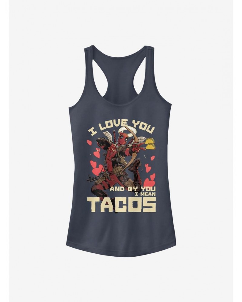 Marvel Deadpool Taco Love Girls Tank $6.77 Tanks