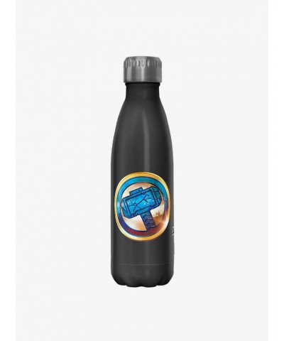 Marvel Thor: Love and Thunder Mjolnir Stainless Steel Water Bottle $7.97 Water Bottles