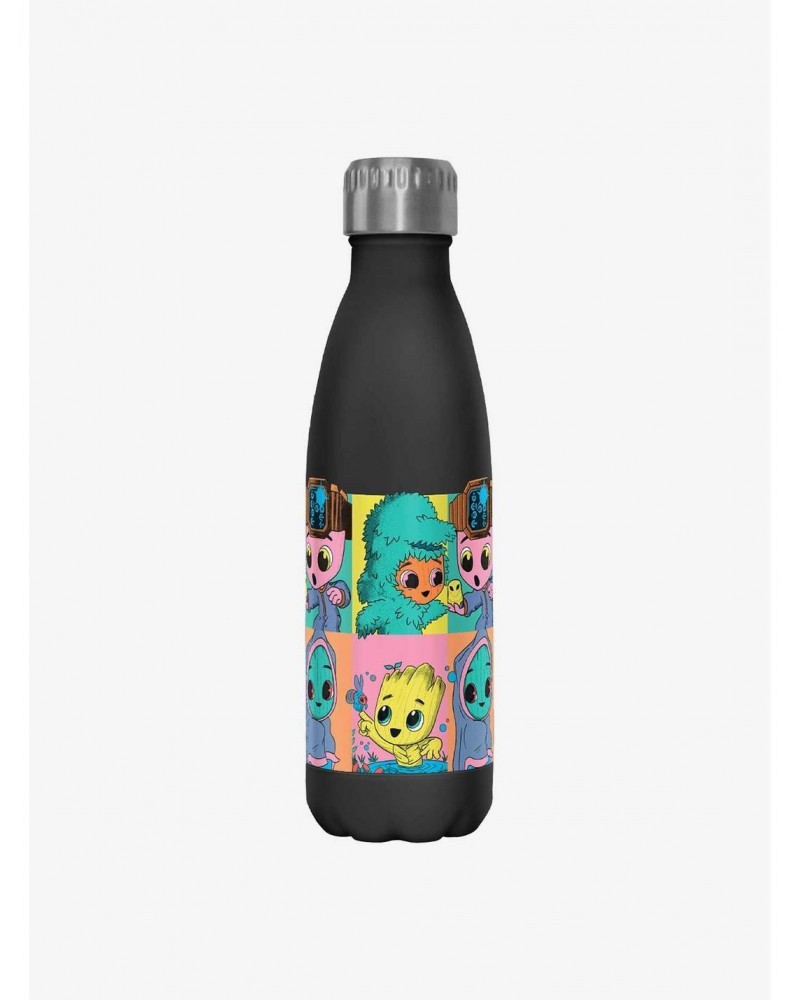 Marvel Guardians of the Galaxy Groot Pop Art Water Bottle $9.16 Water Bottles