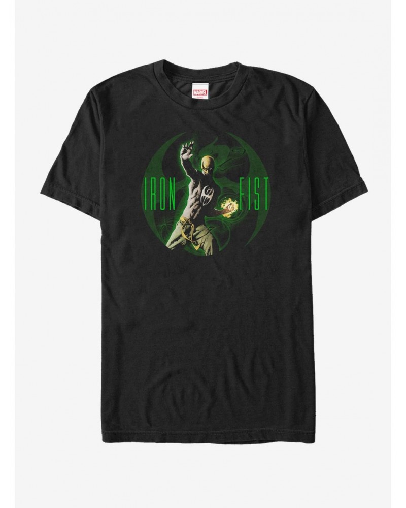 Marvel Iron Fist Power T-Shirt $7.27 T-Shirts