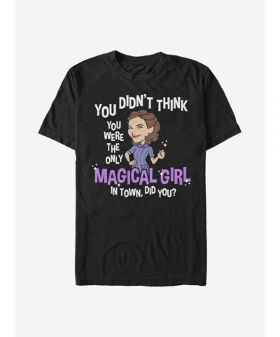 Extra Soft Marvel WandaVision Magical Girl Agatha T-Shirt $10.40 T-Shirts