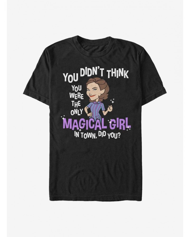 Extra Soft Marvel WandaVision Magical Girl Agatha T-Shirt $10.40 T-Shirts