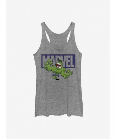 Marvel The Hulk Brick Hulk Girls Tank $8.29 Tanks