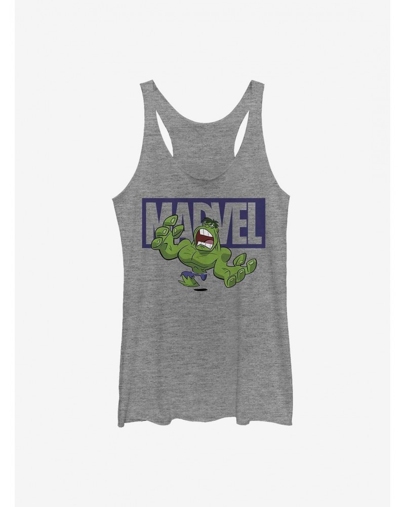 Marvel The Hulk Brick Hulk Girls Tank $8.29 Tanks