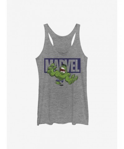 Marvel The Hulk Brick Hulk Girls Tank $8.29 Tanks