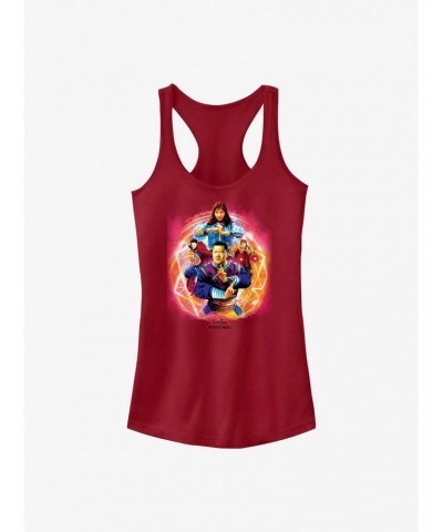 Marvel Doctor Strange In The Multiverse Of Madness Strong Three Girls Tank $8.57 Tanks