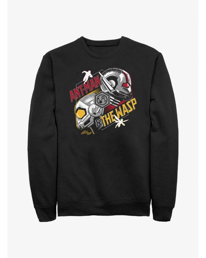 Marvel Ant-Man and the Wasp: Quantumania Helmets Sweatshirt $10.33 Sweatshirts