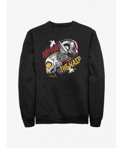 Marvel Ant-Man and the Wasp: Quantumania Helmets Sweatshirt $10.33 Sweatshirts